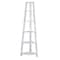 Monarch Specialties Bookshelf, Bookcase, Etagere, Corner, 5 Tier, 72"H, Office, Bedroom, Laminate, White, Contemporary I 2496 - alternate 1